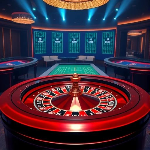 Dealer profesional memandu permainan kasino live di barcelona88 dengan antarmuka mobile
